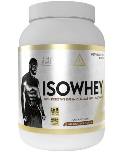 IsoWhey, млечен шоколад, 1600 g, Lazar Angelov Nutrition - 1