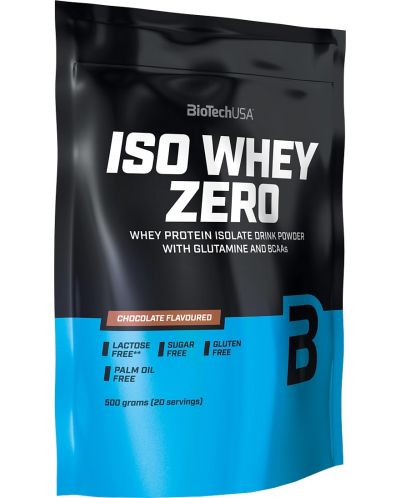 Iso Whey Zero, шоколад, 500 g, BioTech USA - 1