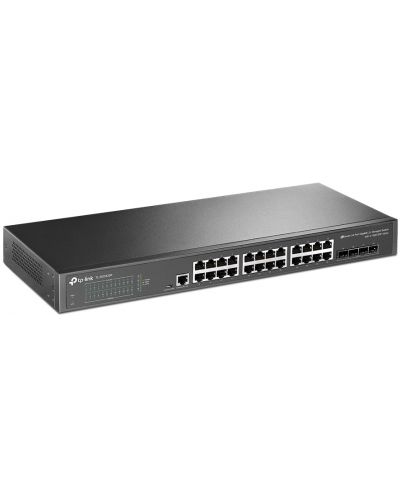 Суич TP-Link - JetStream TL-SG3428X, 24-портa, черен - 1