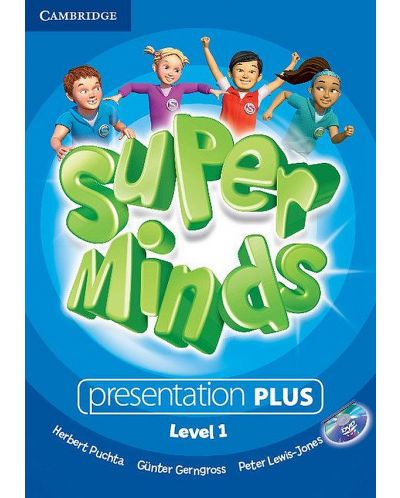 Super Minds Level 1 Presentation Plus DVD-ROM/ Английски език - ниво 1: Интерактивен DVD-ROM - 1