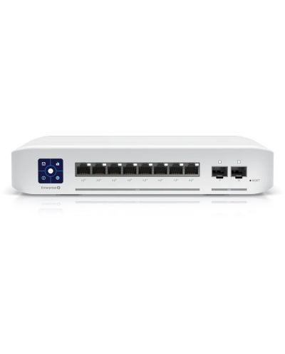 Суич Ubiquiti - USW Enterprise 8 PoE, 10 порта, бял - 1