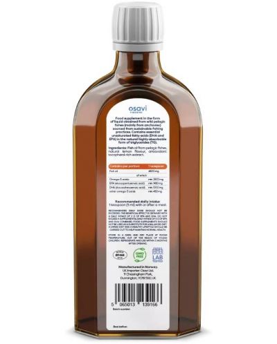 Super Omega Liquid, 2900 mg, 250 ml, Osavi - 2