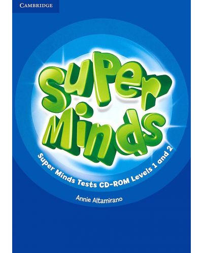 Super Minds Levels 1-2 Tests CD-ROM / Английски език - нива 1-2: CD с тестове - 1