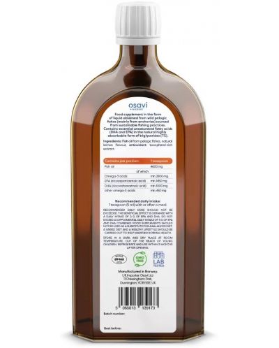 Super Omega Liquid, 2900 mg, 500 ml, Osavi - 2