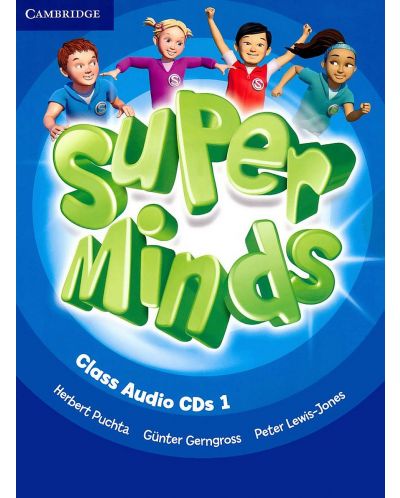 Super Minds Level 1 Class Audio CDs / Английски език - ниво 1: 3 аудиодиска - 1