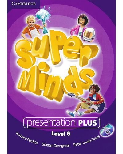 Super Minds Level 6 Presentation Plus DVD-ROM/ Английски език - ниво 6: Интерактивен DVD-ROM - 1