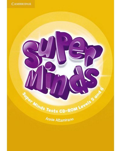 Super Minds Levels 5-6 Tests CD-ROM / Английски език - нива 5-6: CD с тестове - 1