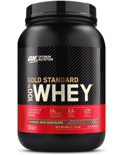 Gold Standard 100% Whey, млечен шоколад, 908 g, Optimum Nutrition - 1