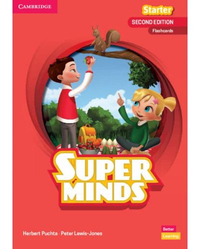 Super Minds 2nd Еdition Starter Flashcards British English / Английски език - ниво Starter: Флашкарти - 1