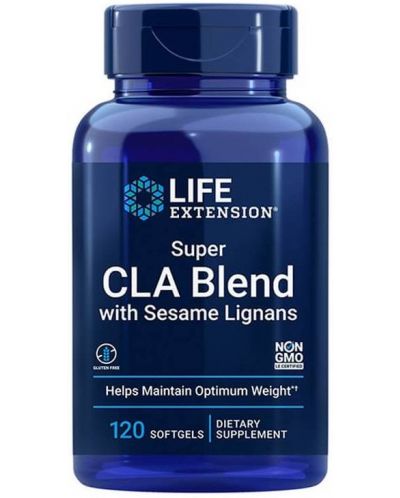 Super CLA Blend with Sesame Lignans, 120 софтгел капсули, Life Extension - 1