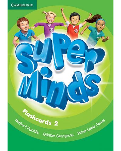 Super Minds Level 2 Flashcards / Английски език - ниво 2: Флашкарти - 1