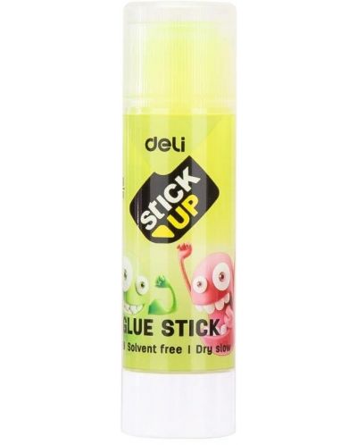 Сухо лепило Deli Stick Up - Bumpees, EA20900, 21 g, жълт - 1