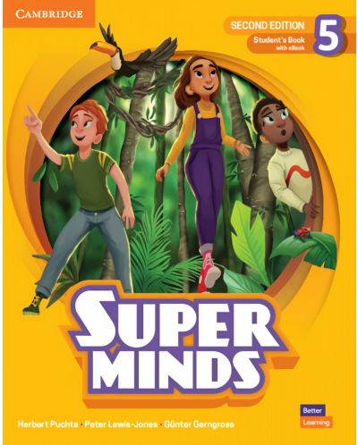 Super Minds 2nd Еdition Level 5 Student's Book with eBook British English / Английски език - ниво 5: Учебник - 1
