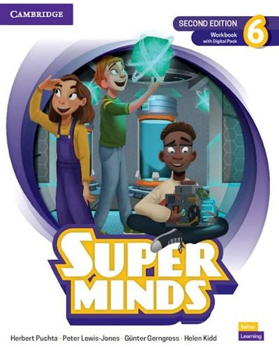 Super Minds 2nd Еdition Level 6 Workbook with Digital Pack British English / Английски език - ниво 6: Учебна тетрадка - 1