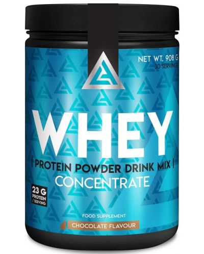 Whey Protein Concentrate, шоколад, 908 g, Lazar Angelov Nutrition - 1