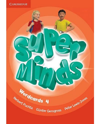 Super Minds Level 4 Wordcards / Английски език - ниво 4: Карти с думи - 1