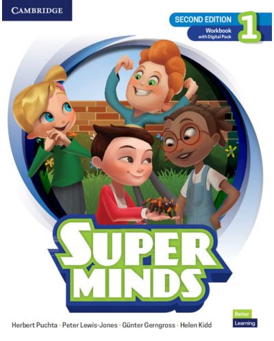 Super Minds 2nd Еdition Level 1 Workbook with Digital Pack British English / Английски език - ниво 1: Учебна тетрадка - 1