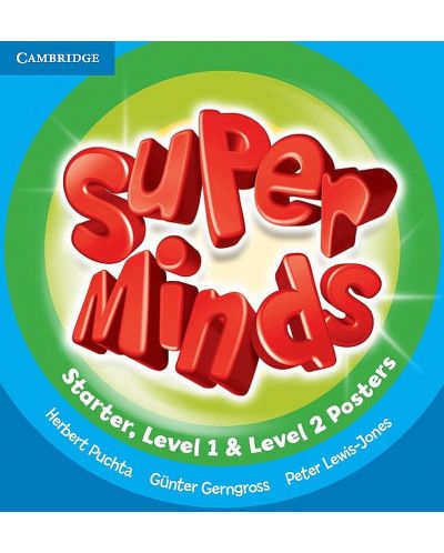 Super Minds Starter, Level 1-2 Posters / Английски език - нива Starter, 1-2: Цветни плакати - 1