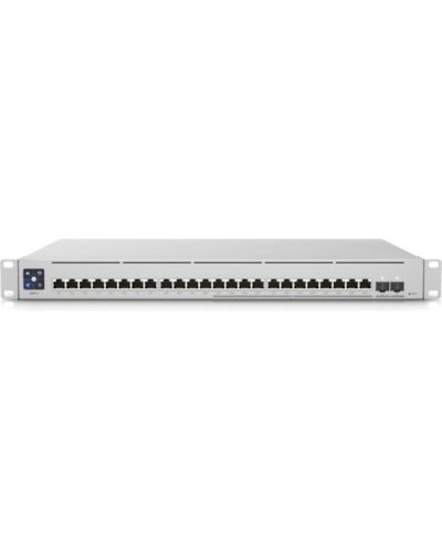 Суич Ubiquiti - Enterprise 24 PoE, 26 порта, бял - 1