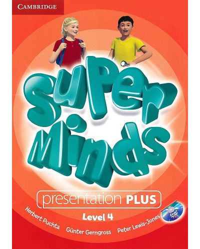 Super Minds Level 4 Presentation Plus DVD-ROM / Английски език - ниво 4: Интерактивен DVD-ROM - 1