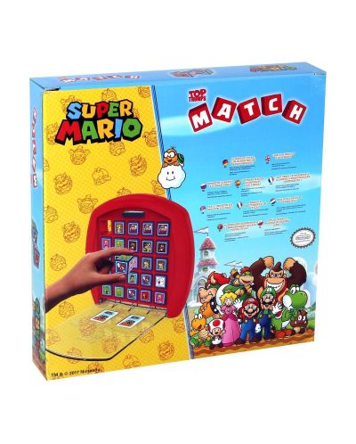 Детска игра Top Trumps - Super Mario Match - 2