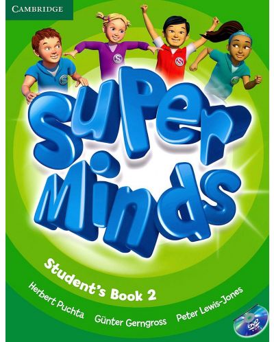 Super Minds Level 2 Student's Book with DVD-ROM / Английски език - ниво 2: Учебник + DVD-ROM - 1