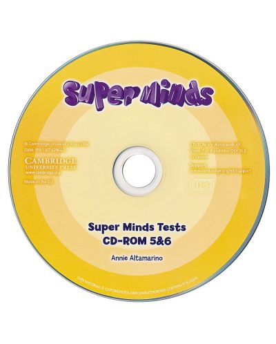 Super Minds Levels 5-6 Tests CD-ROM / Английски език - нива 5-6: CD с тестове - 2