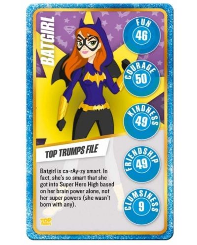Игра с карти Top Trumps - DC Super Hero Girls - 2