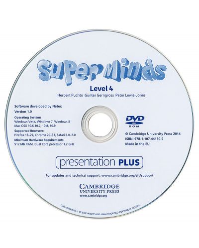 Super Minds Level 4 Presentation Plus DVD-ROM / Английски език - ниво 4: Интерактивен DVD-ROM - 2