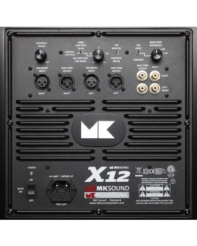 Субуфер M&K Sound - X12, Black Satin - 5