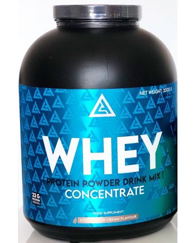 Whey Protein Concentrate, шоколад с кокос, 2000 g, Lazar Angelov Nutrition - 1