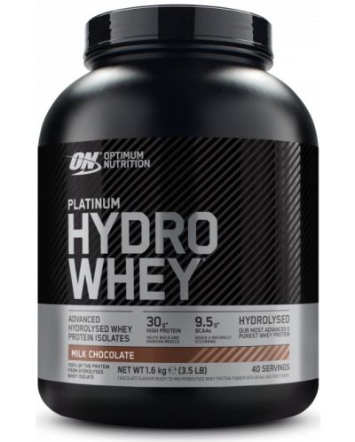 Platinum Hydro Whey, шоколад, 1.6 kg, Optimum Nutrition - 1