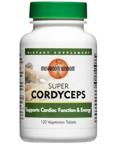 Super Cordyceps, 120 таблетки, Mushroom Wisdom - 1