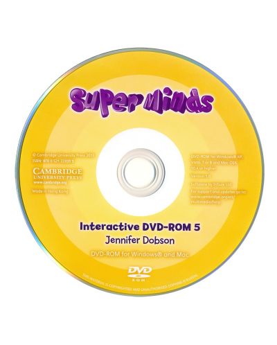 Super Minds 5:  Student's Book / Английски език - ниво A2 + DVD-ROM - 2