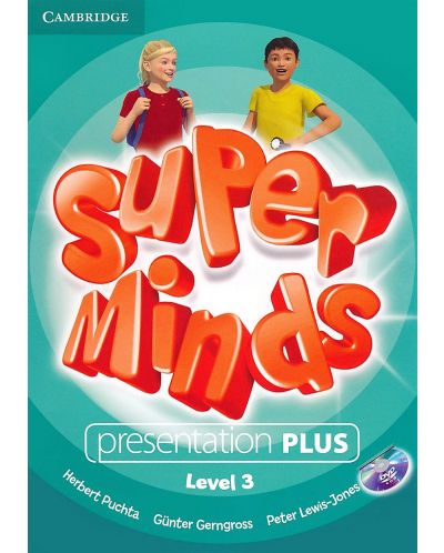 Super Minds Level 3 Presentation Plus DVD-ROM / Английски език - ниво 3: Интерактивен DVD-ROM - 1