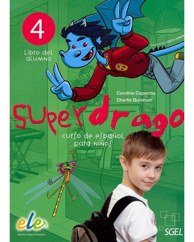 Superdrago 4 - Учебна тетрадка по испански език (SGEL) - 1