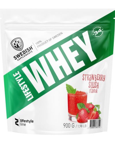 Lifestyle Whey, ягода, 900 g, Swedish Supplements - 1