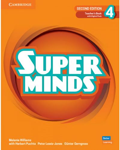 Super Minds 2nd Еdition Level 4 Teacher's Book with Digital Pack British English / Английски език - ниво 4: Книга за учителя - 1