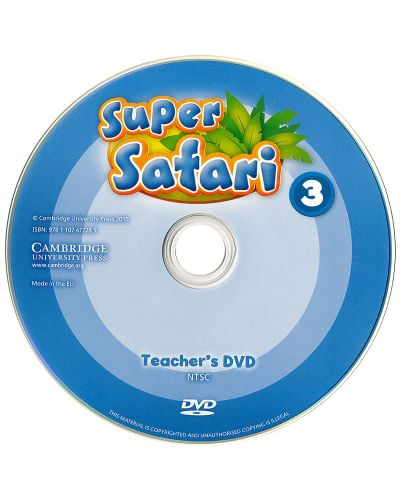Super Safari Level 3 Teacher's DVD / Английски език - ниво 3: DVD в помощ на учителя - 2