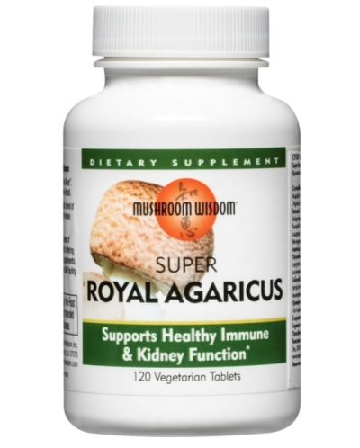 Super Royal Agaricus, 120 таблетки, Mushroom Wisdom - 1