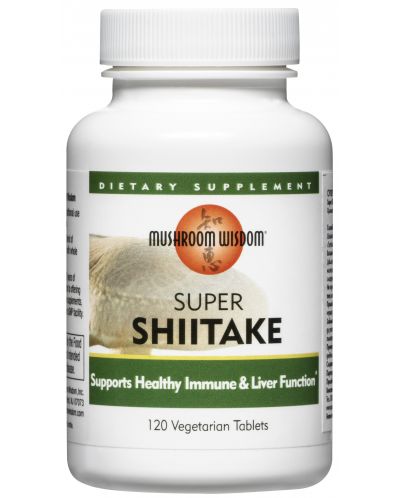 Super Shitake, 120 таблетки, Mushroom Wisdom - 1