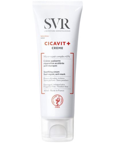 SVR Cicavit+ Крем за лице и тяло, 40 ml - 1
