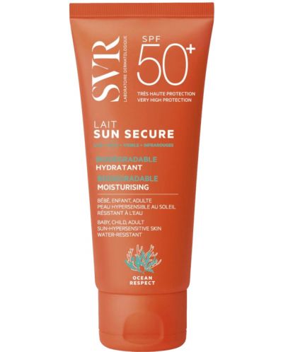 SVR Sun Secure Слънцезащитно мляко за тяло, SPF50+, 100 ml - 1