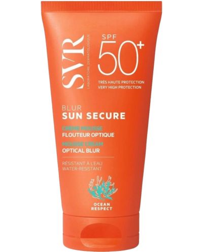 SVR Sun Secure Слънцезащитен крем с фотоотразяващи пигменти Blur, SPF50, 50 ml - 1