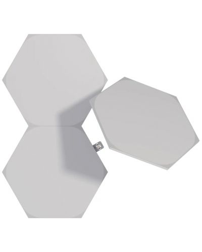 Светлинни панели Nanoleaf - Shapes Hexagons Expansion, 3 броя, бели - 3