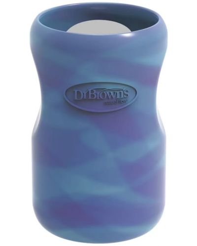 Светещ протектор за стъклено шише Dr. Brown's - Wide-Neck, 270 ml - 1