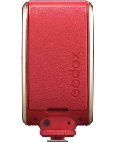 Светкавица Godox - Lux Senior Retro Camera Flash, червена - 4