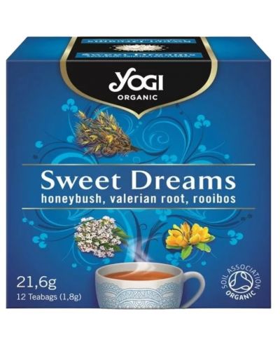 Sweet Dreams Успокояващ чай, 12 пакетчета, Yogi Tea - 1