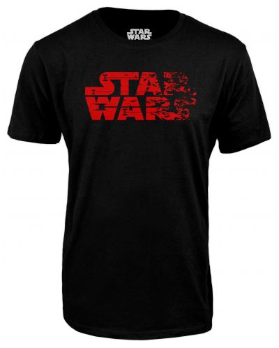 Тениска Star Wars - Logo, черна - 1