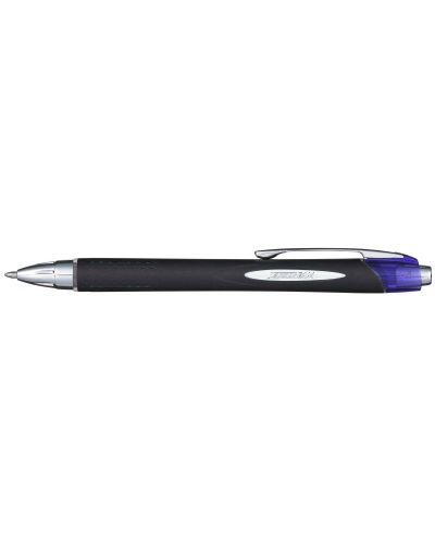 Автоматична химикалка Uniball Jetstream – Виолетов, 1.0 mm RT - 1